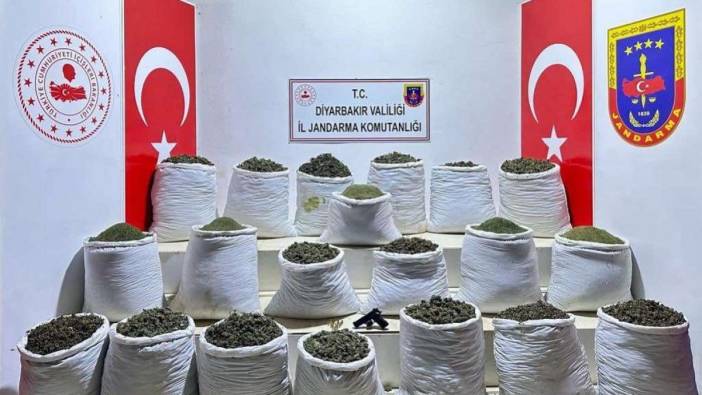 Diyarbakır’da dev uyuşturucu operasyonu