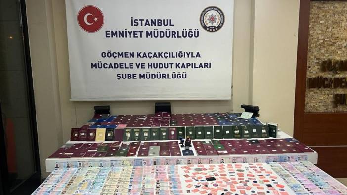 İstanbul'da sahte pasaport operasyonu: 1 gözaltı