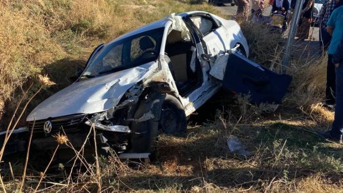 Mardin'de otomobilin şarampole yuvarlanması sonucunda 4 kişi yaralandı