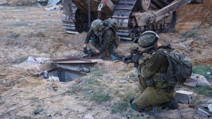 İsrail ordusu Hamas ile 10 saat süren çatışmadan görüntü paylaştı