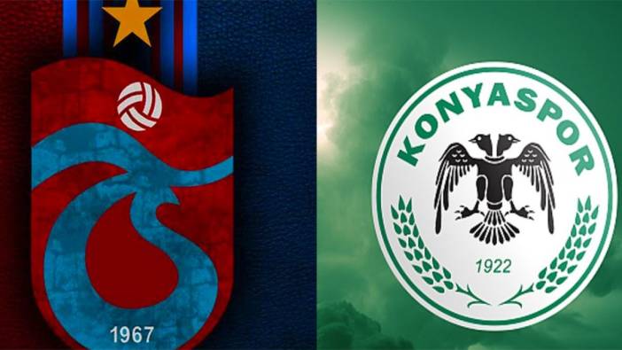 Trabzonspor'un Konyaspor maçı 11'i belli oldu