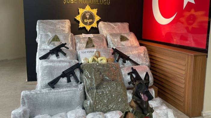 Şanlıurfa'da 170 kilo 700 gram skunk ele geçirildi