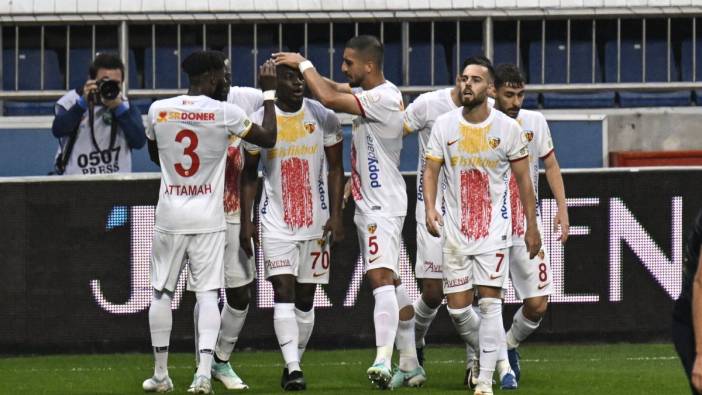 Süper Lig'de gol yağmuru: Kasımpaşa ile Kayserispor'un düellosu nefes kesti