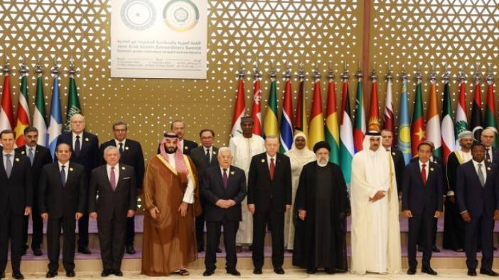 İslam İşbirliği Teşkilatı ve Arap Birliği  Olağanüstü Zirvesi'nden ortak Gazze bildirisi
