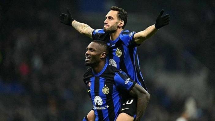 Hakan Çalhanoğlu attı Inter kazandı