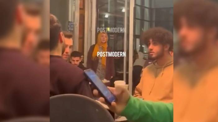 Starbucks'ta müşteriler protestoculara tepki gösterdi. Protestocuların aldığı cevap gündem oldu