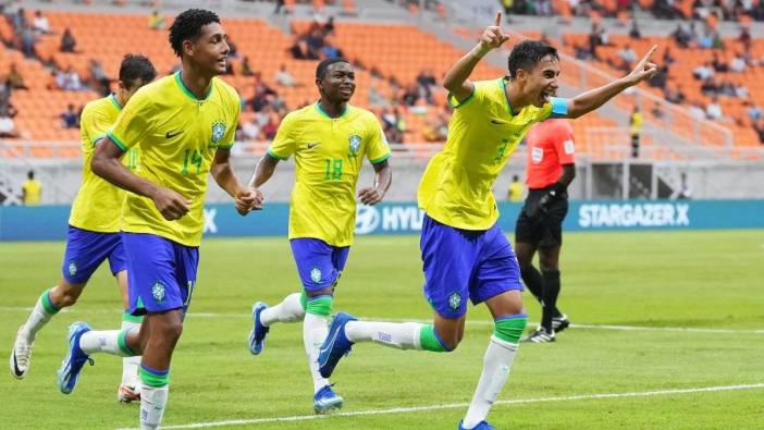 Brezilyalı gençler rekor kırdı. Rakibine gol yağdırdı