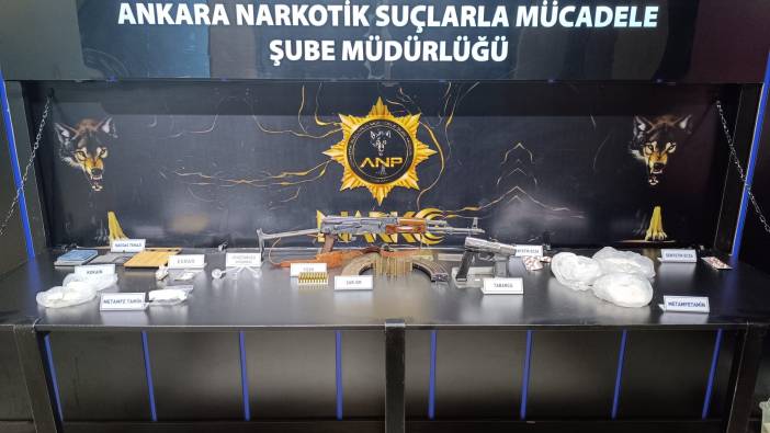 Ankara'da zehir tacirlerine operasyon: 3 gözaltı