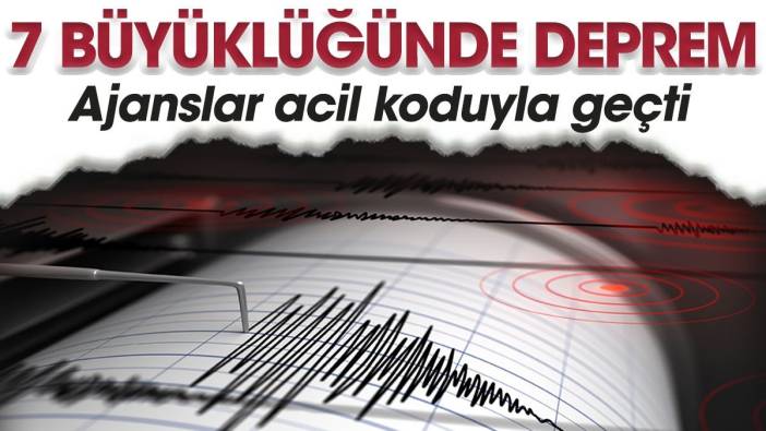 Filipinler'de 7 büyüklüğünde deprem