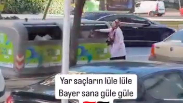 Eczacı, İsrail'i destekleyen Bayer'in ilaçlarını çöpe attı: "Yar  saçların lüle lüle, Bayer sana güle güle"