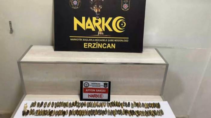 Erzincan'da 14 zehir taciri yakalandı