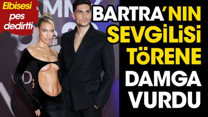 Eski Trabzonsporlu Bartra'nın sevgilisi pes dedirtti. Dekoltesini görenler şaştı kaldı