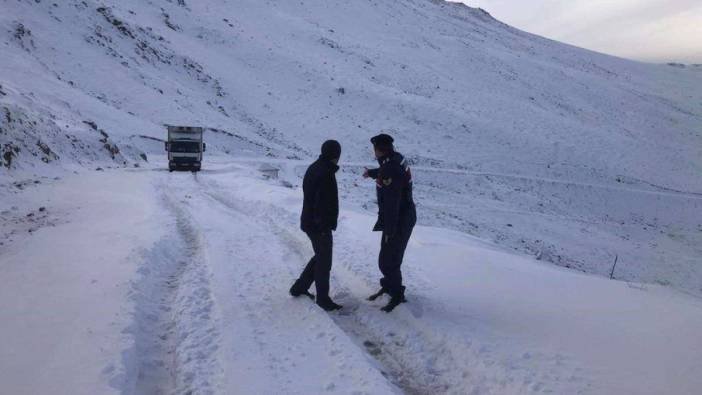 Karda mahsur kalan vatandaş kurtarıldı