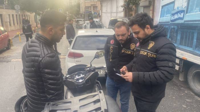 Polis okul çevrelerinde denetim yaptı