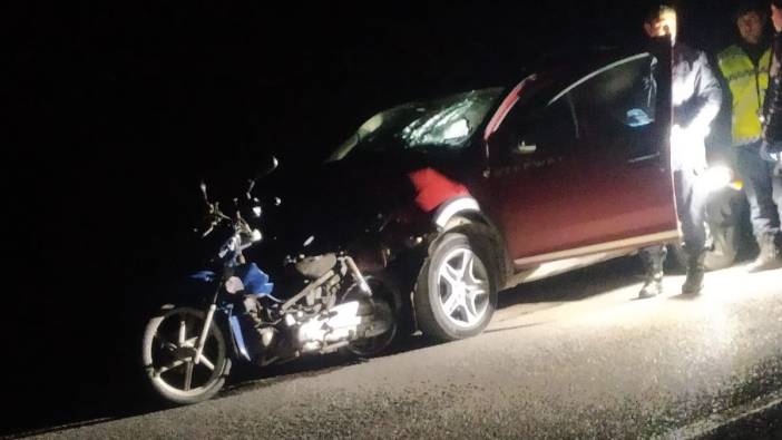 Motosiklete arkadan çarptı daha sonra olay yerinden kaçtı. 22 yaşındaki genci hayattan kopardı