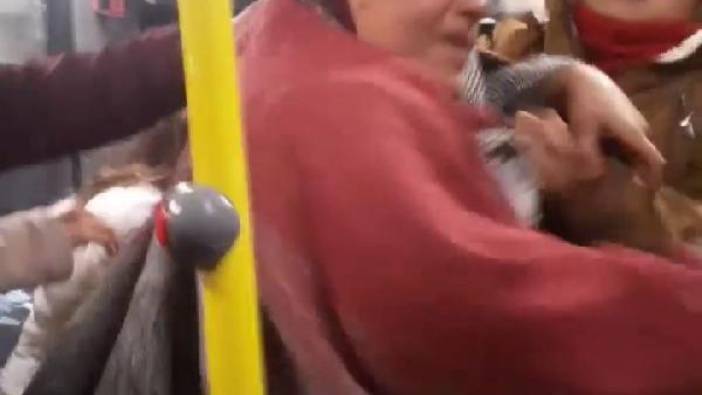 Ankara'da belediye otobüsünde 'Sen şöföre karışamazsın' kavgası
