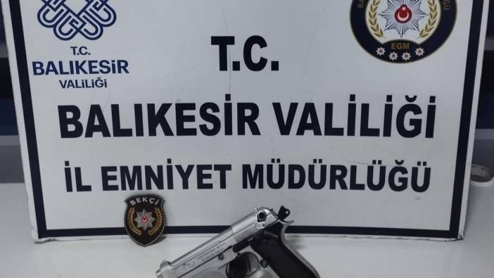 Polis ekiplerinden Balıkesir'de asayiş uygulaması