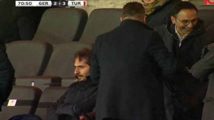 Erman Toroğlu 'Defol git' diyerek Milli Takımın golüne sevinmeyen Hamit Altıntop'u topa tuttu