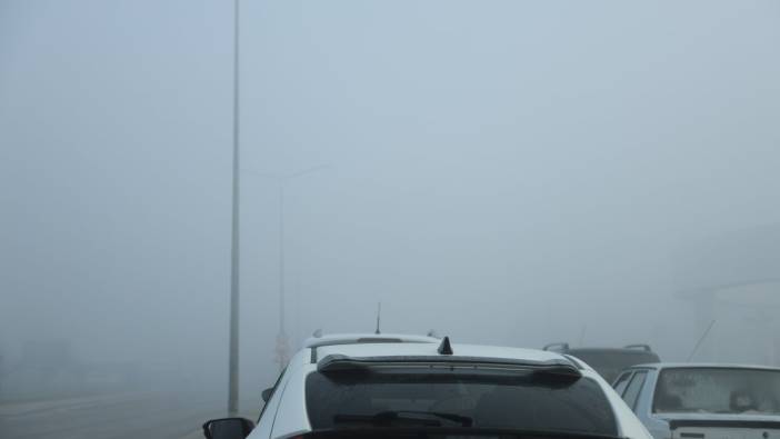Konya’da sis etkili oluyor