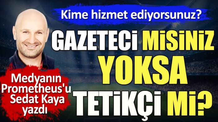 Mübarekler sanki mafya babası! Gazeteci misiniz yoksa tetikçi mi