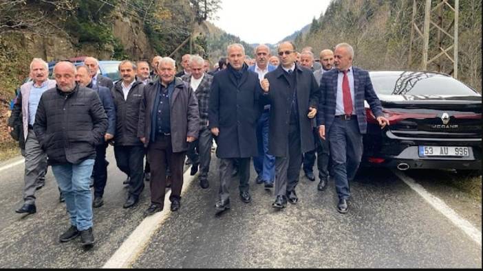 AKP’den ‘HES yapılmasın’ eylemi. Hem de Erdoğan’ın memleketinde