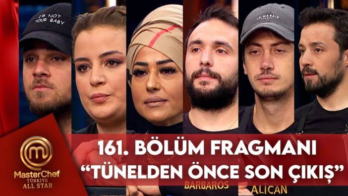 MasterChef All Star 161. bölüm fragmanı yayınlandı mı? MasterChef All Star’a kim veda edecek?