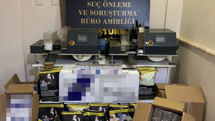 Bursa'da 'kaçak tütün' operasyonu
