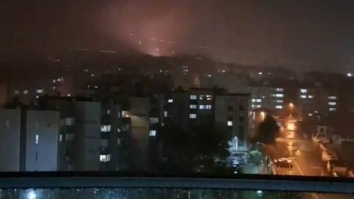 Trafo patlaması şehirde panik yarattı