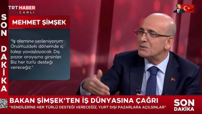 Bakan Mehmet Şimşek kara haberi böyle duyurdu