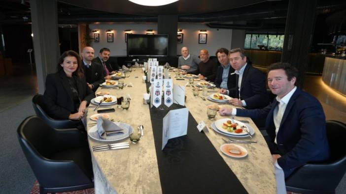 Beşiktaş'tan UEFA ve Club Brugge heyetine dostluk yemeği