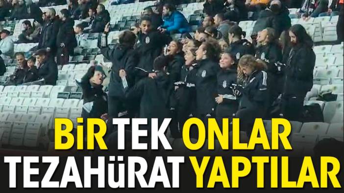 Koskoca statta Beşiktaş'ı bir tek onlar destekledi. Kim oldukları ortaya çıktı