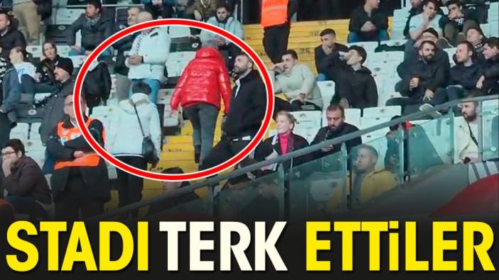 İnönü'de 4-0 olunca kadın taraftarlar stadı terk etti