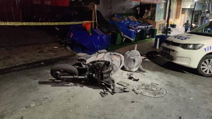 Kağıthane'de silahlı saldırı; şüpheli motosikletini bırakıp kaçtı