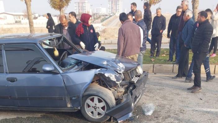 Trafik kazası 1 yaşındaki bebeği hayattan kopardı