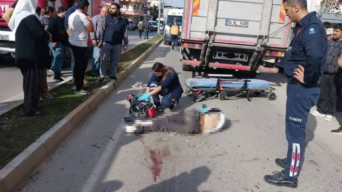 Antalya’da motosiklet kazası 1 ölü 1 yaralı