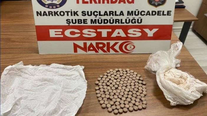 Tekirdağ'da 6 kişi üzerlerinde uyuşturucuyla yakalandı