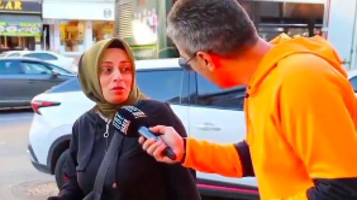 Sokak röportajında konuşan AKP Kadın Kolları üyesi: "Ekonomi gayet iyi, hani nerede pahalılık?"