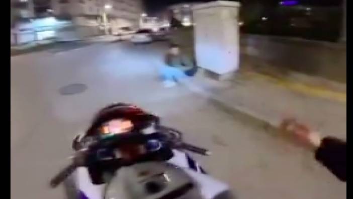 "Başka ülkede yaşamam" videosu... Bir motosikletli ile yayanın yol verme tartışması güldürdü