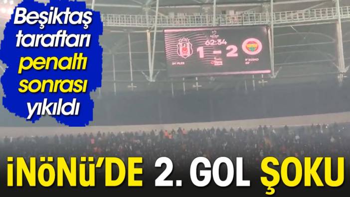 Beşiktaş'a penaltı şoku! Taraftar yıkıldı