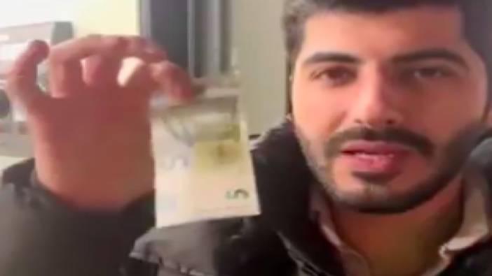 Almanya'nın en küçük kağıt parası olan 5 euro ile bakın neler aldı. Türkiye'dekilere seslendi: "Siz 5 lira ile neler alıyorsunuz?"