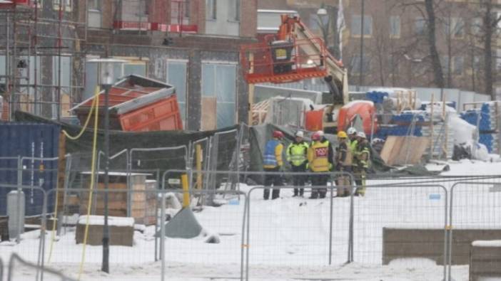 İsveç'te işçileri taşıyan asansör düştü. 5 işçi öldü