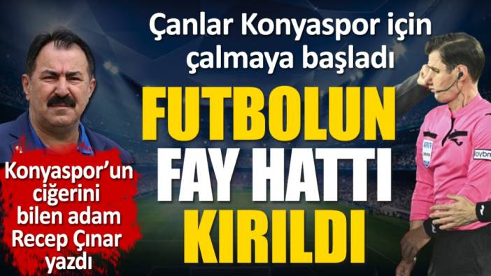 Futbolun fay hattı kırıldı. Konyaspor'un nasıl yara aldığını Recep Çınar açıkladı