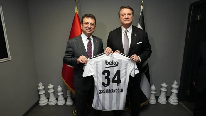 Ekrem İmamoğlu Beşiktaş'ta