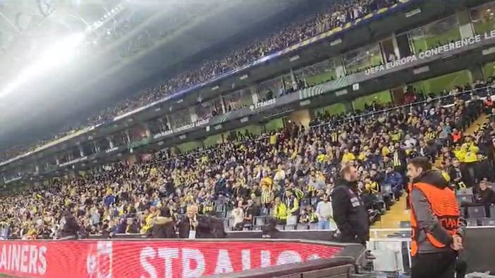 Fenerbahçe tribünleri kaçan gole böyle tepki verdi
