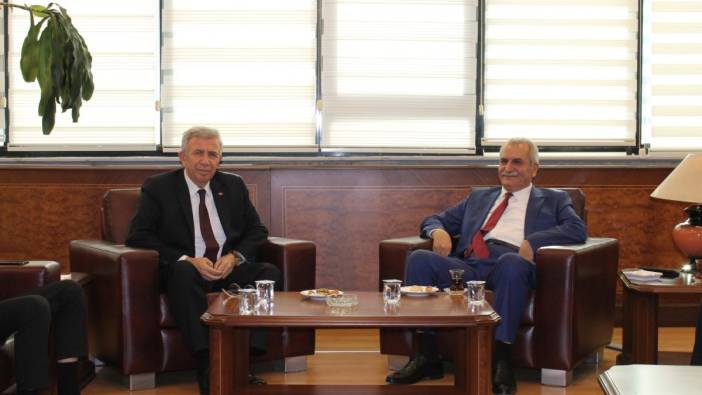 Ankara Büyükşehir Belediye Başkanı Mansur Yavaş’tan Yeniçağ’a ziyaret