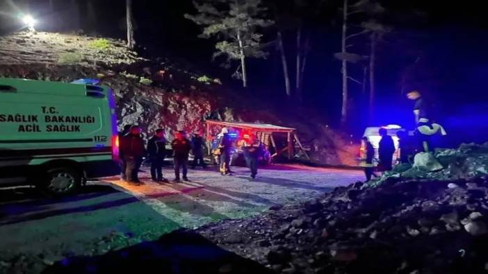 Denizli'de maden ocağında göçük: 2 kişi hayatını kaybetti, 1 kişi mahsur