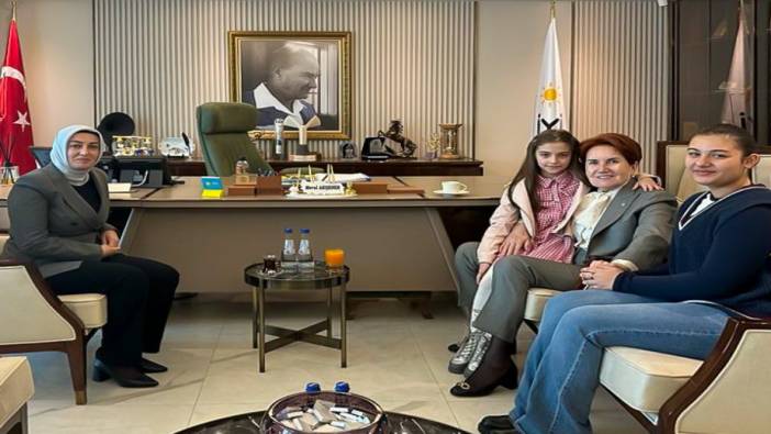 Sinan Ateş'in ailesinden Meral Akşener'e ziyaret