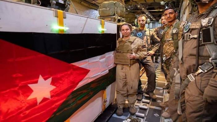 Ürdün Prensesi Selma Gazze’ye yardım operasyonuna katıldı