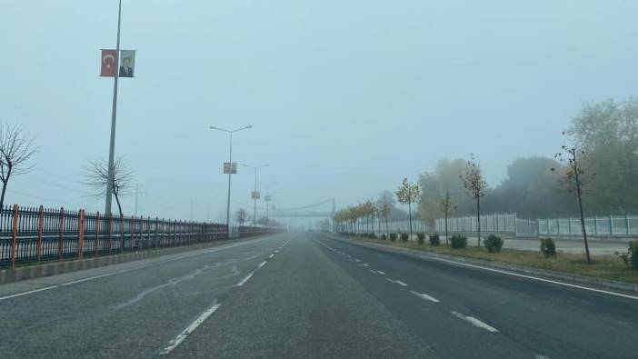 Diyarbakır'da etkili olan sis hava ve kara trafiğini etkiledi