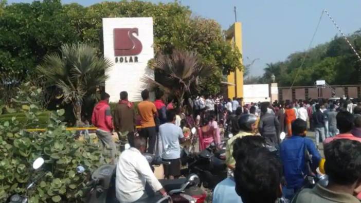 Hindistan'da fabrikada patlama: 9 işçi öldü